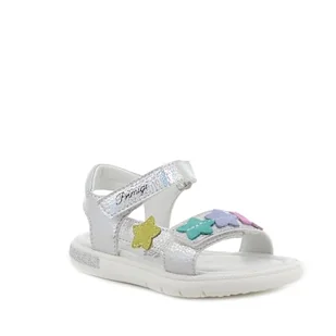 Primigi GLITTY, Sandały Damskie, Srebrne Opalizujące, 35 EU, Opalizujący srebrny, 35 EU - Sandały damskie - miniaturka - grafika 1