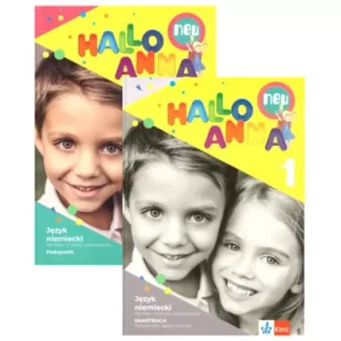 Pakiet: Hallo Anna neu 1. Podręcznik i rozszerzony zeszyt ćwiczeń - Książki do nauki języka niemieckiego - miniaturka - grafika 1