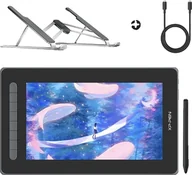 Tablety graficzne - Tablet graficzny XPPen Artist 12, czułość nacisku 8192, 127% przestrzeni barw sRGB, czarna podstawka typu C - miniaturka - grafika 1