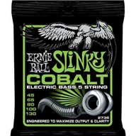 Struny gitarowe  - ERNIE BALL 2736 Cobalt  struny do basu 45-130 - miniaturka - grafika 1