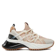 Sneakersy damskie - Sneakersy Pinko Ariel 01 SS0023 T012 Różowy - miniaturka - grafika 1
