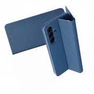 Etui i futerały do telefonów - Kabura LUNA Book Carbon do XIAOMI 14T Pro niebieski - miniaturka - grafika 1