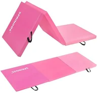 Maty do ćwiczeń - Mata gimnastyczna 180 cm różowy materac gimnastyczny FA0140 - miniaturka - grafika 1