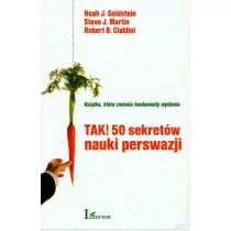 MT Biznes TAK 50 sekretów nauki perswazji - odbierz ZA DARMO w jednej z ponad 30 księgarń! - Zarządzanie - miniaturka - grafika 1