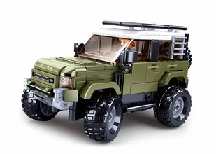 Klocki Klub Moto Terenówka zielona 317 elementów - Klocki - miniaturka - grafika 1