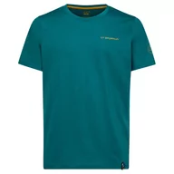 Koszulki sportowe męskie - Koszulka męska La Sportiva Back Logo T-Shirt M Rozmiar: L / Kolor: zielony - miniaturka - grafika 1