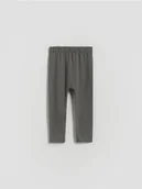Spodenki dla niemowląt - Reserved - Bawełniane legginsy - ciemnoszary - miniaturka - grafika 1
