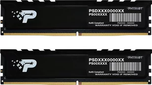 Pamięć PATRIOT UDIMM DDR5 32GB 5600MHz 1.1V DUAL - Pamięci RAM - miniaturka - grafika 3
