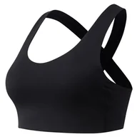 Bielizna sportowa damska - Biustonosz sportowy New Balance WB11044BK - czarny - miniaturka - grafika 1