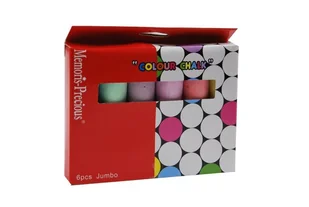 Kreda kolorowa JUMBO 6 szt - Kreda - miniaturka - grafika 1