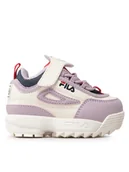 Buty dla dziewczynek - Fila Sneakersy Wb Disruptor Tdl FFK0092.13159 Biały - miniaturka - grafika 1