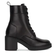 Botki damskie - Botki Gino Rossi FERGIE-27851PE Czarny - miniaturka - grafika 1