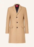 Płaszcze damskie - Hugo Płaszcz Wełniany Migor beige - miniaturka - grafika 1