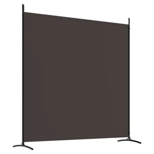 Lumarko Parawan 2-panelowy, brązowy, 348x180 cm, tkanina! - Parawany - miniaturka - grafika 7