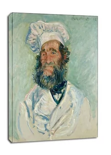 Portrait of Père Paul, Claude Monet – obraz na płótnie Wymiar do wyboru: 70x100 cm - Obrazy i zdjęcia na płótnie - miniaturka - grafika 1