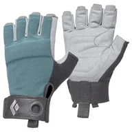 Rękawice narciarskie - Rękawice ferratowe Black Diamond W'S Crag Half-Finger Gloves Rozmiar rękawiczek: S / Kolor: szary/zielony - miniaturka - grafika 1