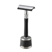 Maszynki do golenia i wkłady - Feather, Maszynka do golenia WS-D2S na żyletki ze stojakiem - miniaturka - grafika 1