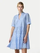 Sukienki - YAS Sukienka letnia Holi 26027163 Błękitny Relaxed Fit - miniaturka - grafika 1