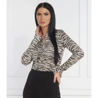 Koszule damskie - Patrizia Pepe Koszula Slim Fit - miniaturka - grafika 1