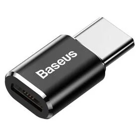 Baseus Adapter USB Baseus Micro USB Typ C Czarny 28296-uniw - Adaptery i przejściówki - miniaturka - grafika 9