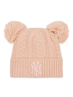 Czapki damskie - New Era Czapka New York Yankees Double Pom 60284835 Różowy - miniaturka - grafika 1