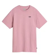 Koszulki i topy damskie - T-shirt Damski VANS Left Chest Logo Tee Pink Dawn VN0A7RSREN71 L - miniaturka - grafika 1