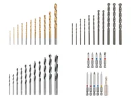 Wiertła - PARKSIDE® Zestaw wierteł HSS/do kamienia/do drewna, 11 elementów - miniaturka - grafika 1