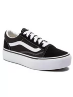 Trampki męskie - Vans Tenisówki Old Skool Platfor VN0A3TL36BT1 Czarny - miniaturka - grafika 1