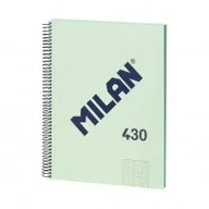 Zeszyty szkolne - Milan Zeszyt na spirali A4 1918 kratka 80 kartek - miniaturka - grafika 1