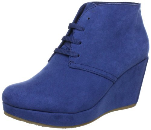 S.Oliver Casual 5-5-25107-30 damskie kozaki, niebieski - niebieski denim 802-41 EU