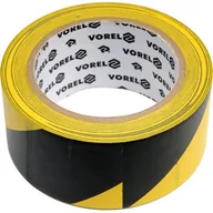 Pachołki i taśmy ostrzegawcze - Taśma ostrz klejąca żółto-czarna 48 mm x 33 m - miniaturka - grafika 1