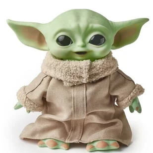 Star Wars HBX33 - The Child pluszowa figurka z torbą do noszenia, ok. 28 cm figurka z The Mandalorian, do kolekcjonowania dla fanów od 3 roku życia HBX33 - Figurki dla dzieci - miniaturka - grafika 1