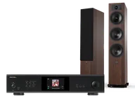 Zestawy stereo - Rotel S14 (czarny) + Tesi 6 (mokka) - miniaturka - grafika 1