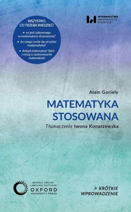 Matematyka stosowana. Krótkie Wprowadzenie - E-booki - nauka - miniaturka - grafika 1