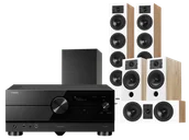 Kino domowe - Yamaha RX-A4A (czarny) + Diva 6 + 3 + 7 (dąb) + Basso 880 - miniaturka - grafika 1