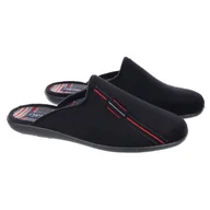 Kapcie męskie - Pantofle męskie Neles R21-4724C NEGRO 40 - miniaturka - grafika 1