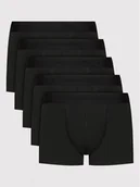 Majtki męskie - Jack&Jones Komplet 5 par bokserek Tone 12176266 Czarny - miniaturka - grafika 1