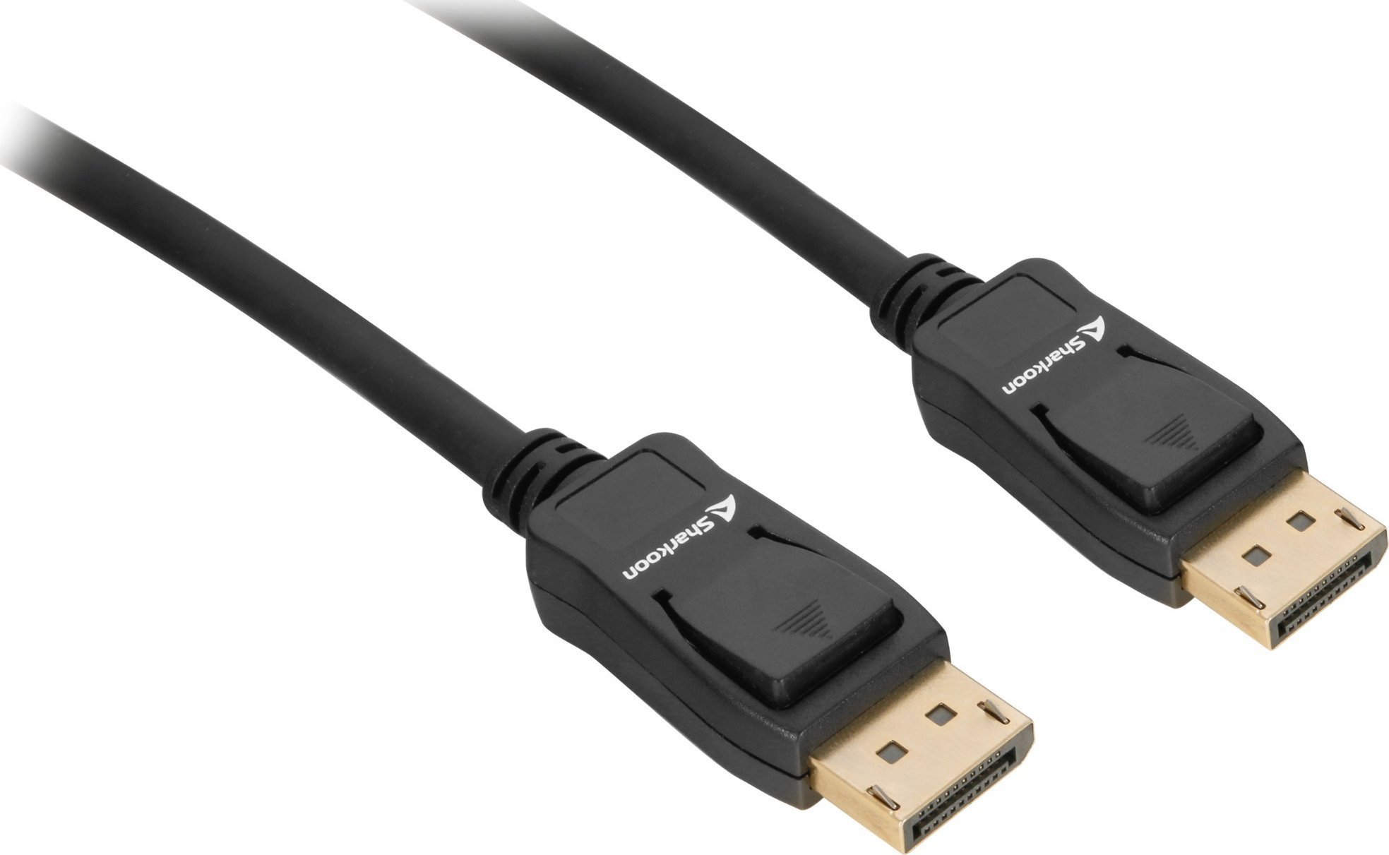 Kabel Sharkoon DisplayPort - DisplayPort 5m czarny 4044951036134