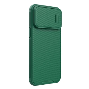 Nillkin CamShield S Case etui iPhone 14 Pro Max pancerny pokrowiec osłona na aparat zielone - Etui i futerały do telefonów - miniaturka - grafika 1