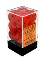 Gry planszowe - Kostki Orange Chessex K6 16mm 12szt. +pudełko - miniaturka - grafika 1