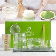 Herbata - Zestaw Prezentowy Do Matchy Zestaw Do Robienia Matchy Sitko Łyżeczka 7SZT - miniaturka - grafika 1