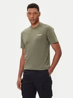 Koszulki męskie - Napapijri T-Shirt Smallbox NP0A88TR Zielony Regular Fit - miniaturka - grafika 1