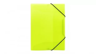 TECZKA Z GUMKA PP A4 NEON ZOL B-FOL FOL - Teczki i skoroszyty - miniaturka - grafika 1