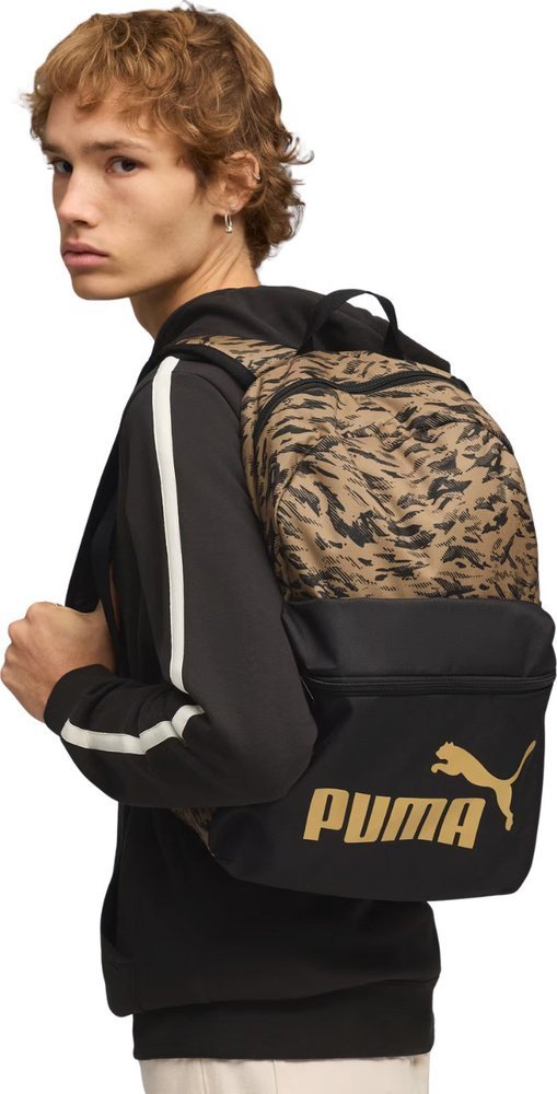 Puma Plecak Puma Phase AOP czarno-brązowy 91169 07