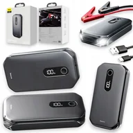 Powerbanki - Powerbank Baseus Urządzenie Rozruchowe Rozrusznik Latarka 12000mAh Klemy - miniaturka - grafika 1