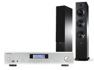 Zestawy stereo - Rotel A14 MkII (srebrny) + Tesi 6 (czarny) - miniaturka - grafika 1