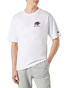 Champion Męski t-shirt Rochester 1919 Graphic Gallery T-Shape S-s, biały, XL, biały, XS - Koszulki męskie - miniaturka - grafika 1