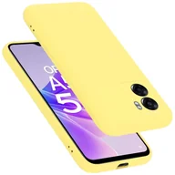 Etui i futerały do telefonów - Etui ochronne Cadorabo do Oppo A57 5G / A77 5G / Realme V23 w kolorze żółtym Etui na telefon komórkowy Pokrowiec TPU Etui - miniaturka - grafika 1