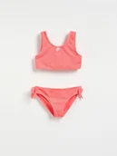 Stroje kąpielowe dla dziewczynek - Reserved - Dwuczęściowy strój kąpielowy - czerwony - miniaturka - grafika 1
