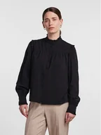 Koszule damskie - YAS Koszula 26030892 Czarny Regular Fit - miniaturka - grafika 1